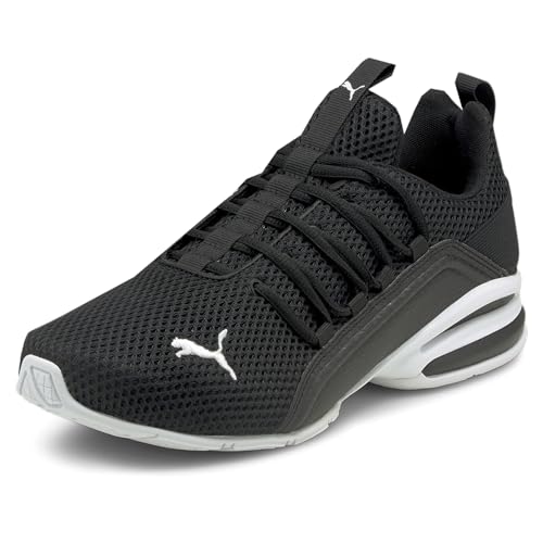 Image of PUMA Mens Axelion Black /White 10 Medium