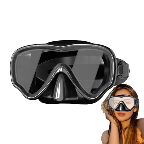 gifyym Gafas de natación - Equipo submarino cómodo con protección anti-UV, gafas de natación, para mujeres, adolescentes, adolescentes, principiantes, adultos para buceo, buceo libre, submarino y