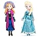 wyxin 2 Pièces Kawaii Reine des Neiges Congelées Princesse Anna Elsa Jouets en Peluche Poupée Douce en Peluche Enfants Jouets Cadeau 50 Cm