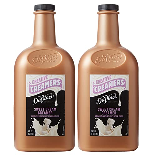 DaVinci Gourmet Sweet Cream, Coffee Creamer, 64 Fluid Ounce (Pack...