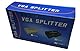 Active VGA Duplicator Splitter 2 Ports Doppelverstärkermonitor HDB15 4182