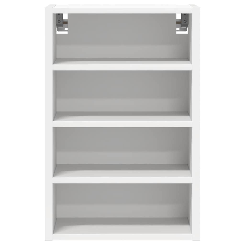 Hängeschrank Riga Weiß 40x29,5x60 cm Holzwerkstoff Wandschrank Küchenzubehör mit viel Stauraum für Schüsseln Teller Töpfe