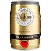 Warsteiner Premium Pilsener 5 L Bierfass mit Zapfhahn, Partyfass, Pfandfrei (1 x 5 l Partyfass)