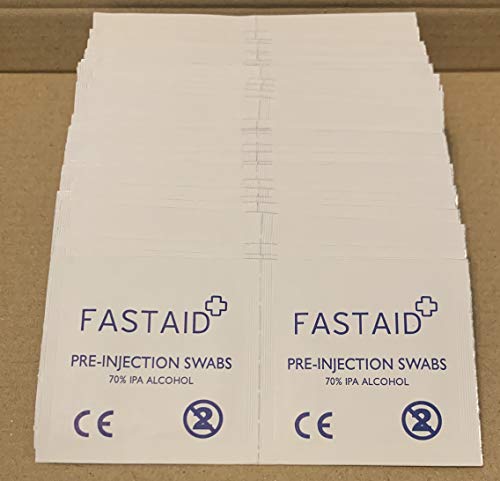 Boxed Fast Aid Pre-Injection Swabs (100's)