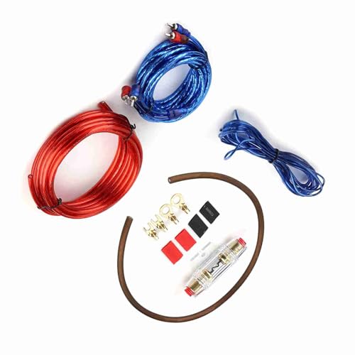 Kit de cables de audio para automóvil para disfrutar de graves potentes viajando 3