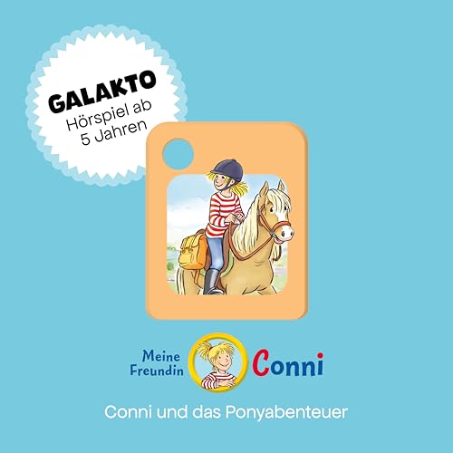 Galakto Audio-Token: Meine Freundin Conni - Conni und das Ponyabenteuer, Hörspiel für Kinder ab 5 Jahren, Spielzeit ca. 62 min