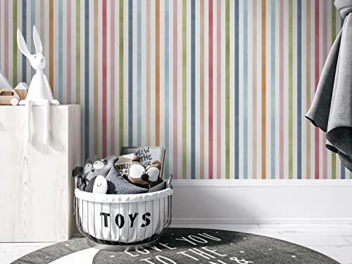 Decoración de pared decorativos murales XXL rayas ocultar imperfecciones 4