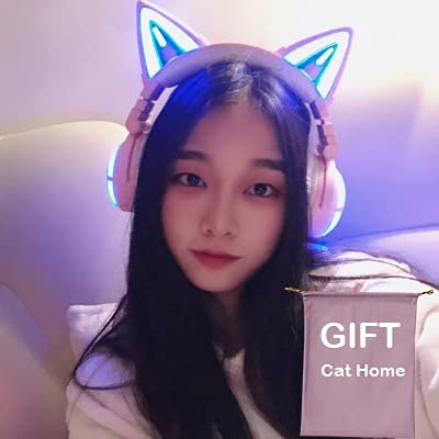 Top Brands Version UP 3G Cat Ear Headphones Type-C Wireless 5.0 aptX Low Latency, Gaming Pro 7.1 Surround Sound, Noise Cancelling Mic (3G, Pink) Top Brands Version UP 3G Cat Ear Headphones Type-C Wireless 5.0 aptX Low Latency, Gaming Pro 7.1 Surround Sound, Noise Cancelling Mic (3G, Pink)