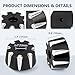 Aluminum Bar End Caps Axle Caps & Wheel Bearing Covers for Can-Am Ryker 600 900 Rally Edition Sport Ace 2019-2025 Wheel Bearing Protectors Dust Cover Caps Accessories