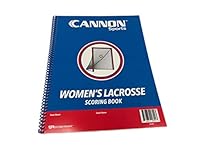 Algopix Similar Product 10 - Cannon Sports Lacrosse Women's scorebook