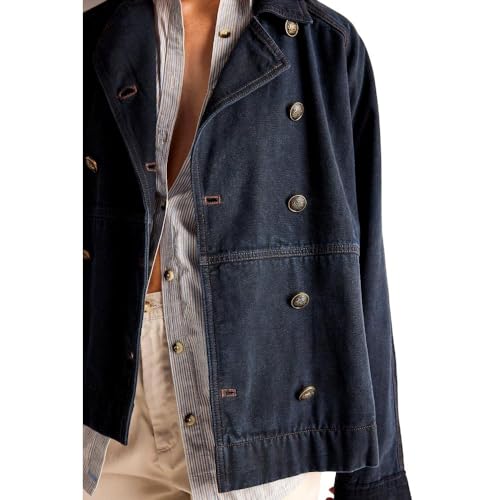 Free People Viva Surplus Jacket Black MD (Women's 8-10)2