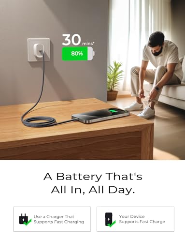 Image of LISEN for iPhone 16 15 USB C to USB C Fast Charging, 60W USB C Cable Type C Fast Charging Cable for iPhone 16 15,Samsung Galaxy S25 Ultra Plus S24 S23 iPad Pro 13 12.9inch, iPad Air 5,Black 3Pack 6FT