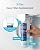 AQUA CREST FUP16 Water Filter Replacement for AQUA CREST UP16 Under Sink Water Filter, Reduces up to 99.52% chlorine, Bad Taste & Odor, 11K Gallons