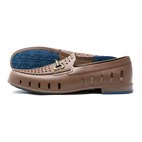 Floafers Footwear Chairman Bit Driftwood Brown/Sailor Navy 8 M4