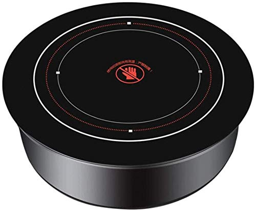Hot Pot Glaskeramikherd Runde Mini 1200W Gewerbe Cooker Einbau-Lichtwellenofen Feuer Kessel Flachknopf Kleiner Haushaltselektroherd