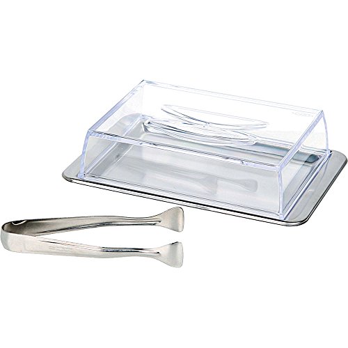 Porta frios empilhável com pinça 3 peças Lyon, Aço Inox, Brinox