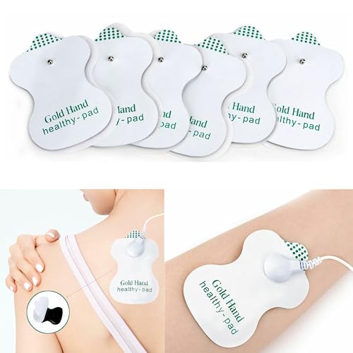 kit 6 Pares De Adesivos 12 Unidades Massageador Muscular Fisioterapia Tens Adesivos Silicone Gel*** Favor analisar todo o anuncio para não efetuar compra equivocada***