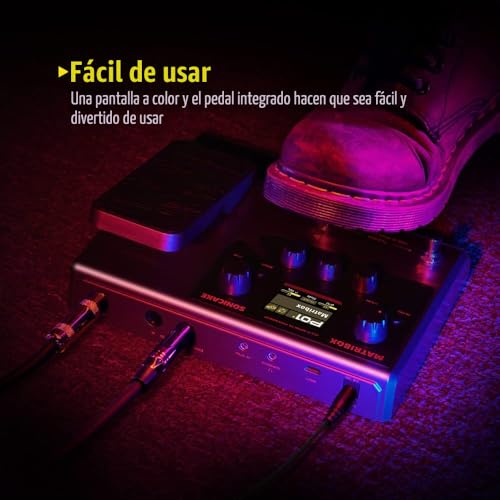 Miniatura 5 de Sonicake Pedal De Guitarra Procesador Multiefectos Con Modelado De Expresión Gabinetes De Infrarrojos Simulación Multi Idioma Estéreo Otg Matribox