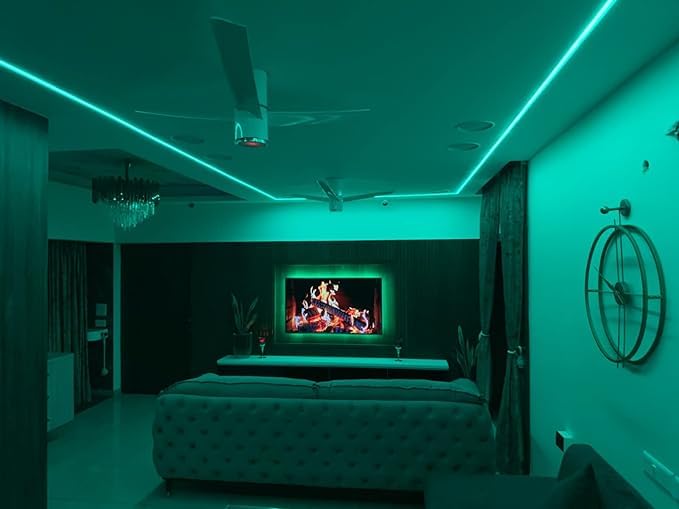 Image of WS2812B RGB Individually Addressable Pixel LED Strip Light - 4mtr(13.12ft) - 60 LEDs /m - DIY Projects, Home Decoration, Lighting Effects