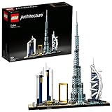 LEGO 21502 Architecture Dubai, Skyline-Kollektion, Modellbausatz, Set zum Stressabbau für Erwachsene und Jugendliche ab 16 Jahre