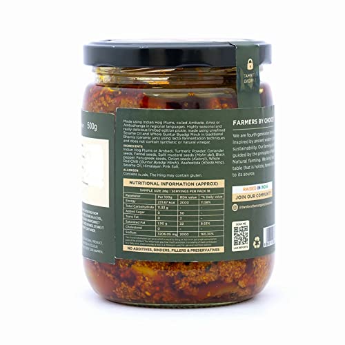 Image of Two Brothers Organic Farms Indian Hog Plum Pickle (500 G)