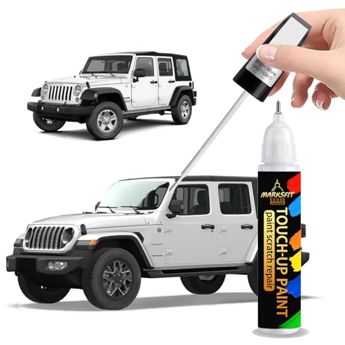 Bright White (PW7/GW7) Touch Up Paint For Jeep Exact Match-Chips