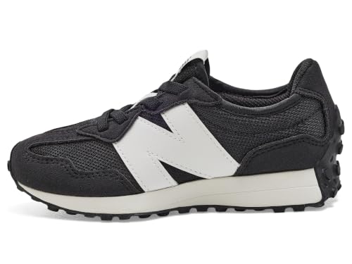 New Balance, Unisex Kids, 327 (Little Kid), Black/White, 11 Medium Little Kid by New Balance - Used condition - Image 5