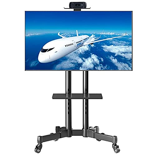 Soporte móvil para TV con ruedas y altura ajustable miniatura 1