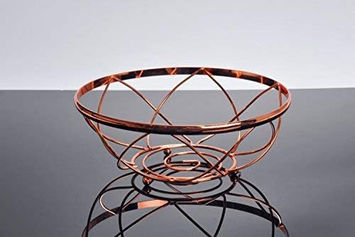 Sailing Fruit Basket/Bowl/Storage. Rose Gold Fruit Basket. Rich Copper Color.