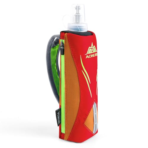 Bouteille d'hydratation sport Geila orange flasque souple running