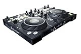 Matériau: Plastique Hercules DJ4Set - Contrôleur DJ USB pour PC et Mac avec 2 plateaux à détection de pression. Table de mixage gérant 2 à 4 platines.