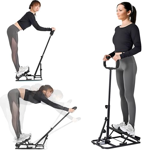 Best Cardio Workout for Plantar Fasciitis: Boost Recovery with Calf Stretcher 8 Adjustable Slant Board for Stretching, Physical Therapy, Rehabilitation Pilates, Yoga, Squats – Calf, Hamstring, Plantar Fasciitis, Achilles Tendonitis, Muscle Recovery & Full Body Home Exercise Tool