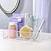 STORi Premium Quality Clear Plastic Makeup Palette and Brush Holder