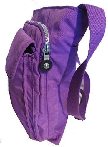 Vista 5 de Kipling Machida - Bolso bandolera (tamaño grande), color morado