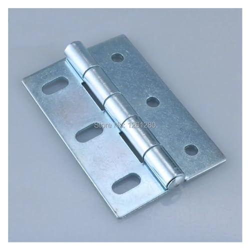 Charnière de réparation en acier robuste 75x50mm pour coffret électrique - 2