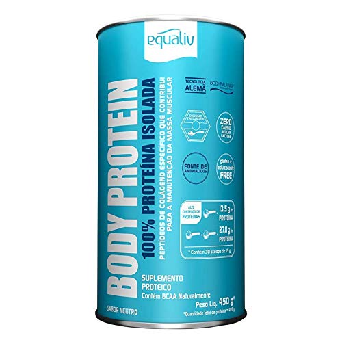 Kit 3 Body Protein Equaliv 450g Neutro