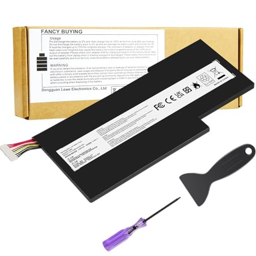 BTY-M6K Laptop Battery Replacement for Stealth Pro 7RG 7RG-005 7RG-036CN MSI GS63VR GS73VR Stealth Pro GF63 Thin 8RB 8RC 8RC-034CZ 8RD 8RD-031TH 9SC GF75 Thin 3RD 9SC 10SDR 9SEXR 9SD GS73 8RF MS-16K3