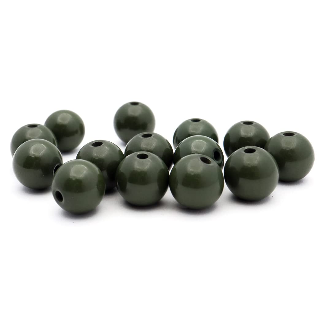 Amazon.co.jp: 北投石 ビーズ パーツ 10mm 緑色 グリーン 粒売り 台湾