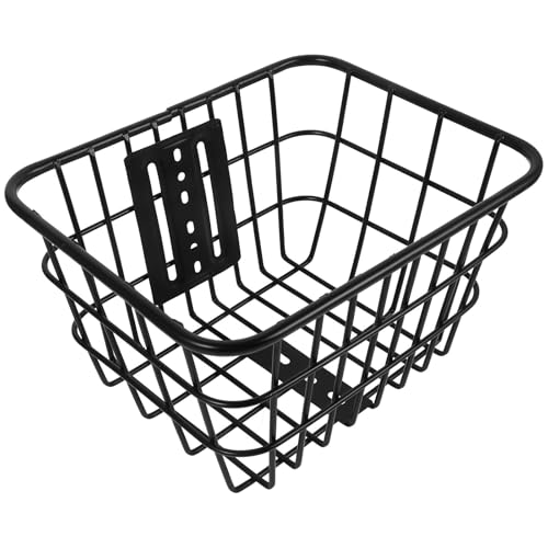 Panier vélo métallique robuste finitions soignées pour bicyclette adulte