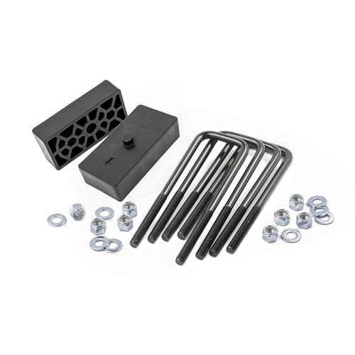 Rough Country 1.5 Inch Block & U-Bolt Kit for Chevy/GMC 2500HD (2011-2019) by Rough Country - Used condition - US$84.87