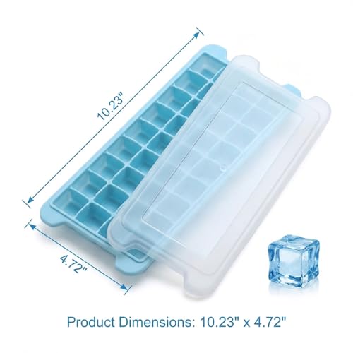 Molde para cubitos de hielo con tapa 36 celdas miniatura 2