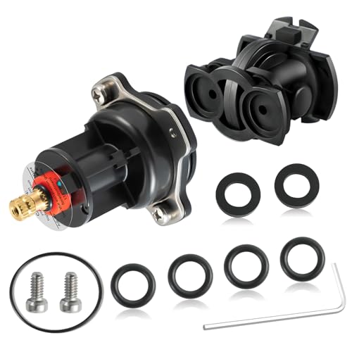 GP876851 Mixer Cap and Pressure Balancing Cartridge Kit Compatible With Kohler Shower Valves K-304 and K-11748 Platforms Shower Valve Cartridge Replacement Repair Kit Include GP77759 and GP800820