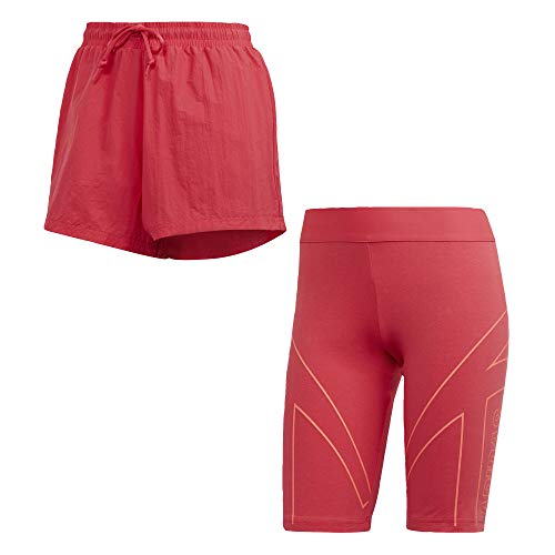 Short Adidas modulable rose XS contre les frottements sport