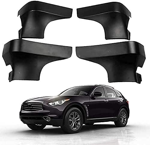 Bavettes de protection Infiniti FX35 QX70 2009-2017 durable