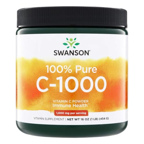 Swanson Vitamin C Pure Ascorbic Acid Powder