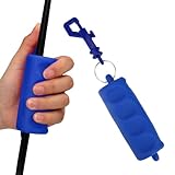 Sinbana Archery Arrow Puller Gripper - Durable Archery Arrow Removal Pull Tool with Ergonomic Grip & Keychain for Competitive Recurve Bow or Crossbow Accessories and Equipment (Blue)