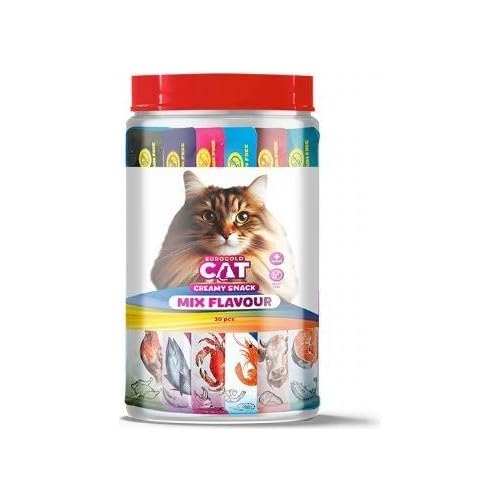 EuroGold Cat Sıvı Kedi Öd. Karışık 6 Çeşit 30x15 gr