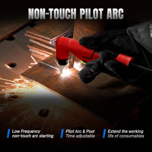 Image of ANDELI Non-HF Plasma Cutter with Built-In Air Compressor 55A,1 inch Max Cut