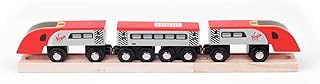 Bigjigs Rail Virgin Pendolino Train - Toy Train for Wooden Train Set, Bigjigs Train Accessories, Bigjigs Train