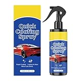 Autolack-Schutzspray,100ML Detail-Reiniger & Restaurierer,Lackauffrischer - für Außenverkleidung, Motorrad, Boot, Felgen, Innenraum